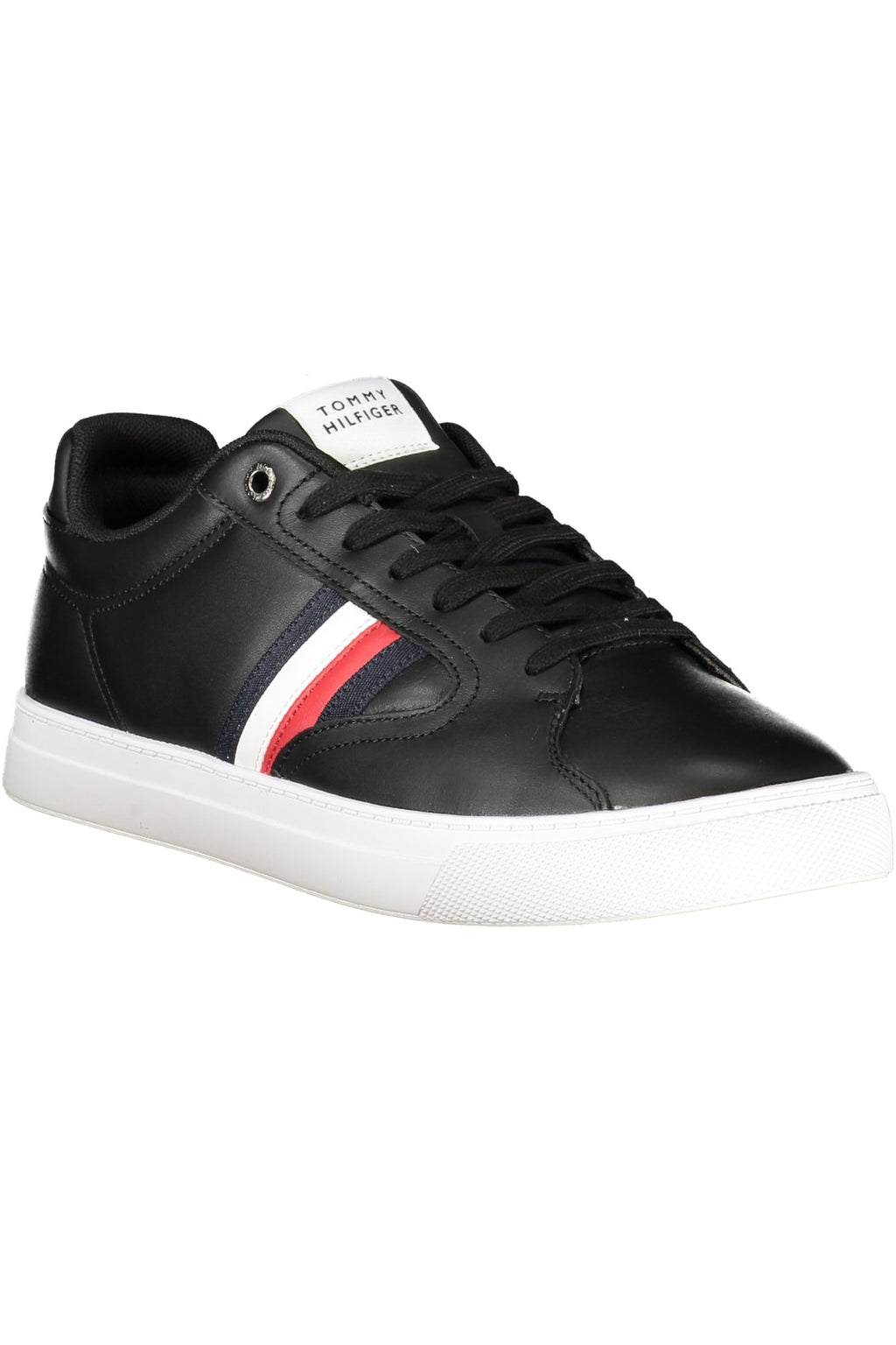 TOMMY HILFIGER MEN'S BLACK SPORTS SHOES-1